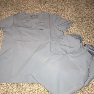 Dusty blue figs size S